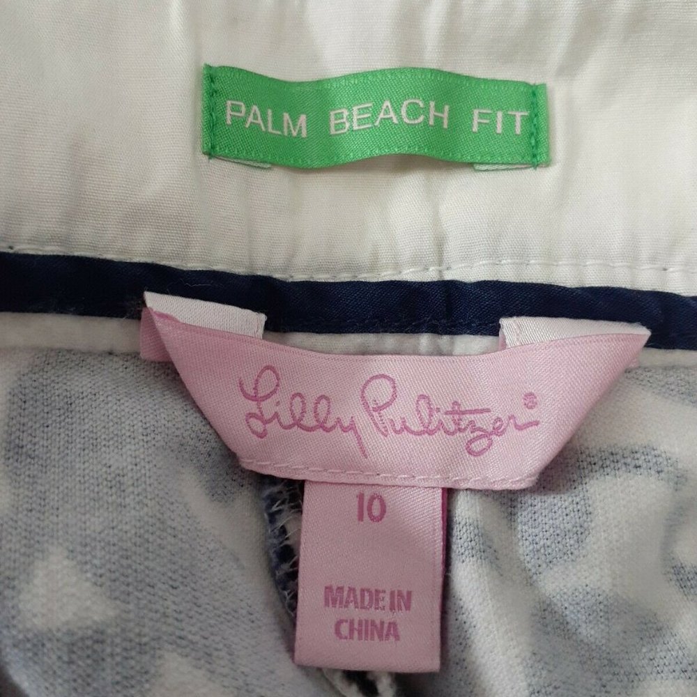 Lilly Pulitzer Horse of Course Capri Pants - Picture 4 of 4